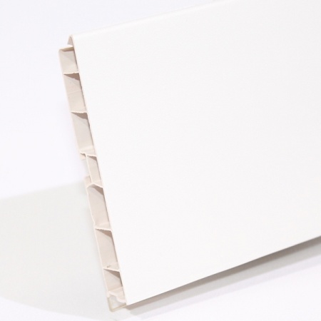 Цоколь ПВХ Белый с упл.