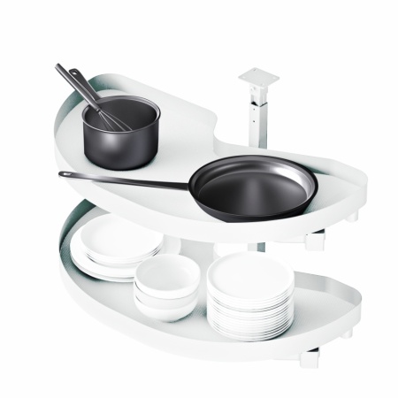 поворотный механизм белый