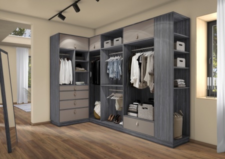 Древесина Графит H1123_3