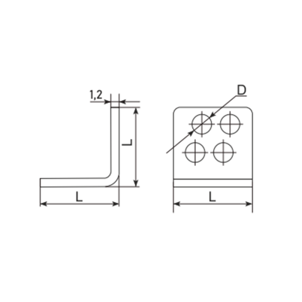 Уголок комплект схема