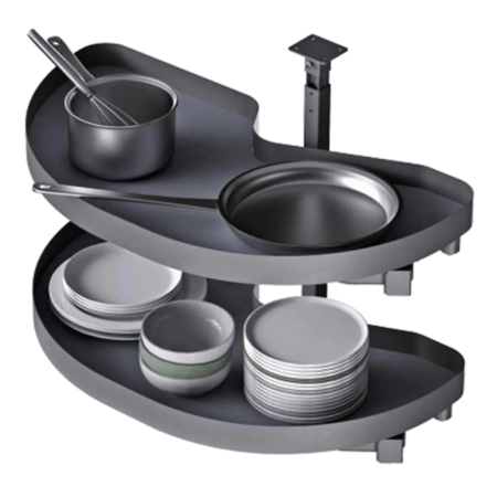 Поворотный механизм антрацит_1