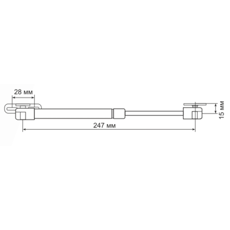 Газ лифт секретерный антрацит_2