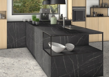 Камень Пьетра Гриджиа черный F206_3